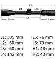 Vortex Diamondback 4-12x40 Richtkijker, Dead-Hold BDC Dradenkruis (MOA)