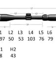 Vortex Diamondback 3-9x40 Richtkijker, V-Plex Dradenkruis (MOA)