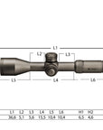 Vortex Richtkijker Razor HD GEN II 4.5-27x56 FFP, EBR-7C Dradenkruis (MRAD)