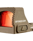 Vortex Micro Red Dot Defender-CCW 3 MOA Tan