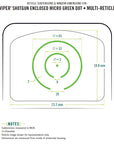 Vortex Green Dot Multi Reticle Viper SG Enclosed