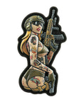 Patch Tactical Girl