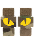 Patch Tiger Eyes Laser Cut (couple)