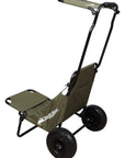 Stealth Gear Transport Trolley M2 Bosgroen met Zonnedak