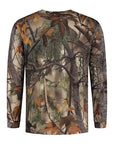 Stealth Gear T-shirt Lange Mouw Camo Bosprint maat XXL