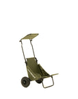 Buteo Photo Gear Transport Trolley Bosgroen met Zonnedak