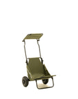 Buteo Photo Gear Transport Trolley Bosgroen met Zonnedak