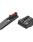 LPA Carry Sight Set (Fibre Optic) Ruger Mark IV 22/45L.