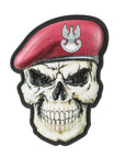 Patch skull in beret Poland (Airborne forces) - Image 1