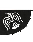 Patch Raven Flag Cutout Laser Cut - Image 1