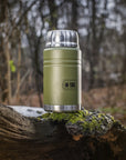 Stainless 750 ml Thermos with folding spoon - Image 10