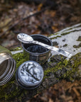 Stainless 750 ml Thermos with folding spoon - Image 11
