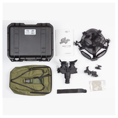 AGM Wolf-7 Pro Binoculaire Nachtkijker Goggle Kit Gen2 White Phosphor