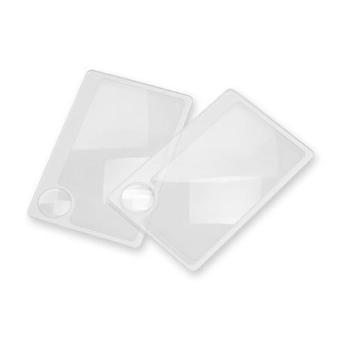 Carson Zakloep WM-01 2,5x Creditcard-formaat Loep met 6x Spot Lens