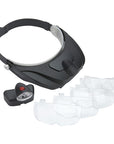 Carson Hoofdloep PRO Series MagniVisor Deluxe met LED en 4 lenzen