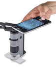 Carson Handmicroscoop MP-250 MicroFlip 100-200x met Smartphone Adapter
