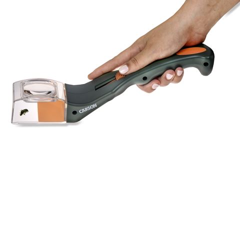 Carson Bugview Vergrootglas met één-hands insectenvanger
