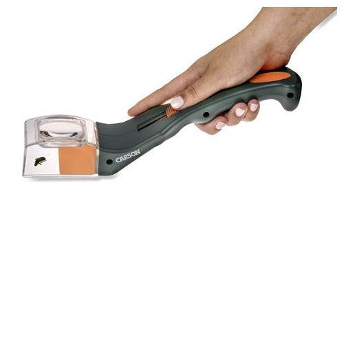 Carson Bugview Vergrootglas met één-hands insectenvanger