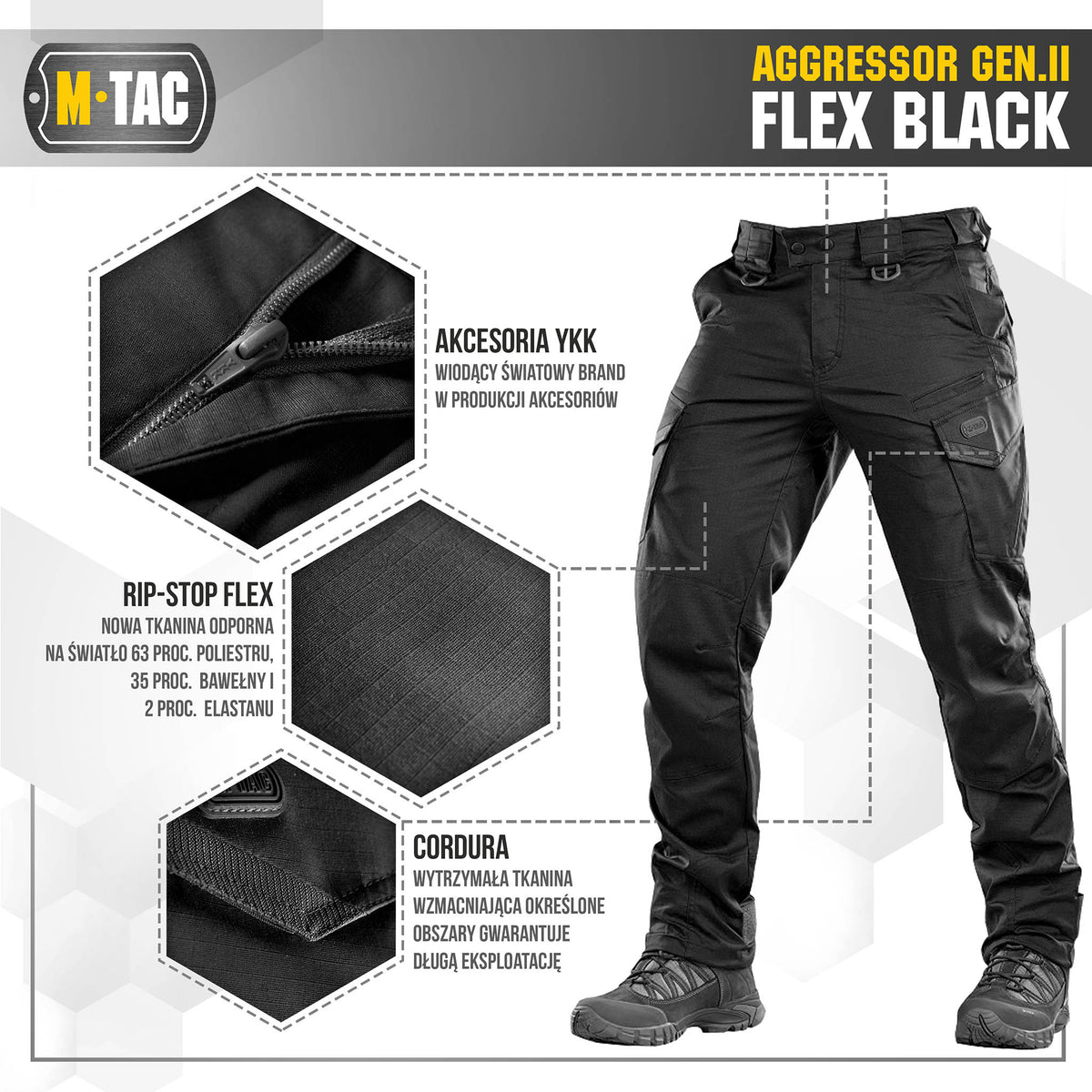 Tactical pants Aggressor Gen.II Flex