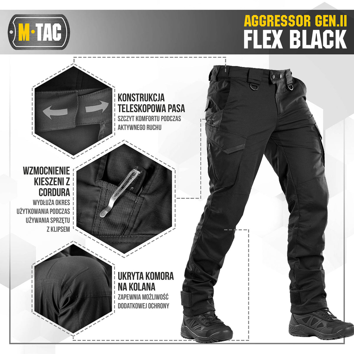 Tactical pants Aggressor Gen.II Flex