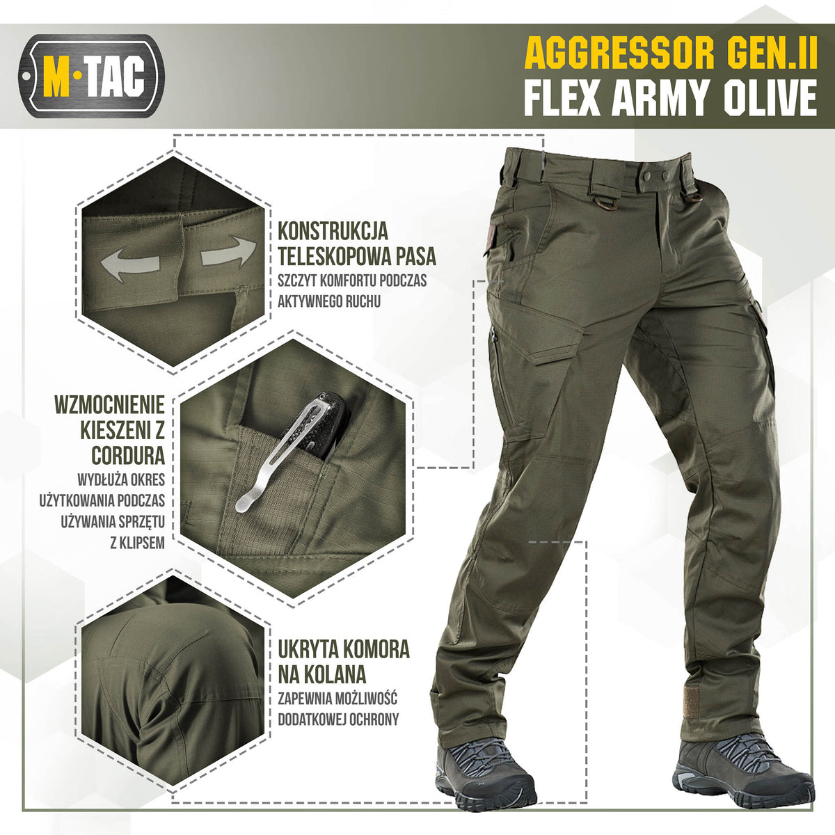 Tactical pants Aggressor Gen.II Flex