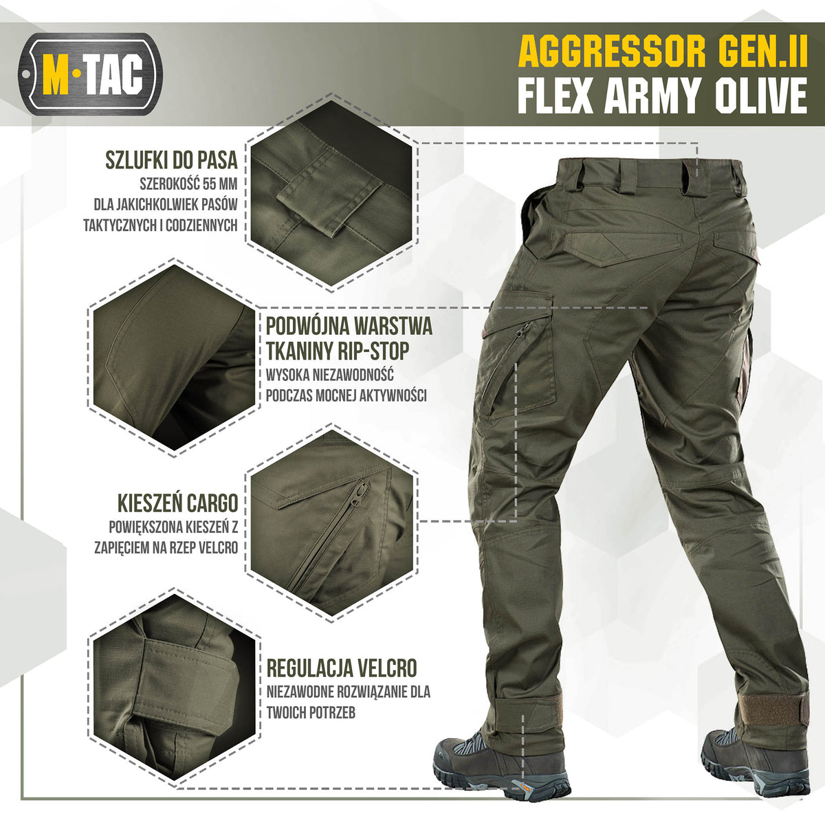 Tactical pants Aggressor Gen.II Flex