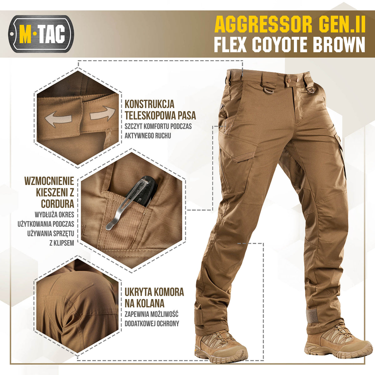 Tactical pants Aggressor Gen.II Flex