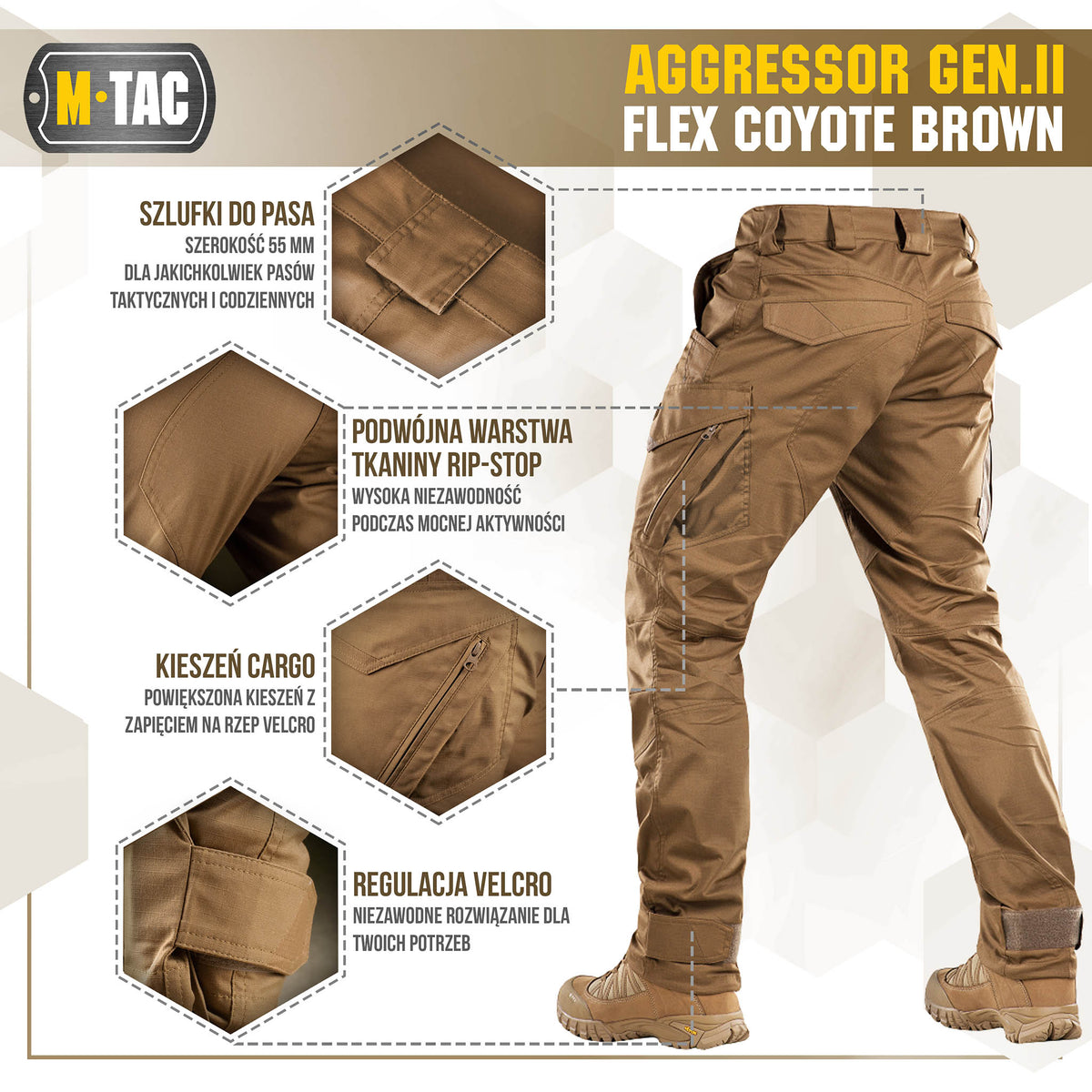 Tactical pants Aggressor Gen.II Flex