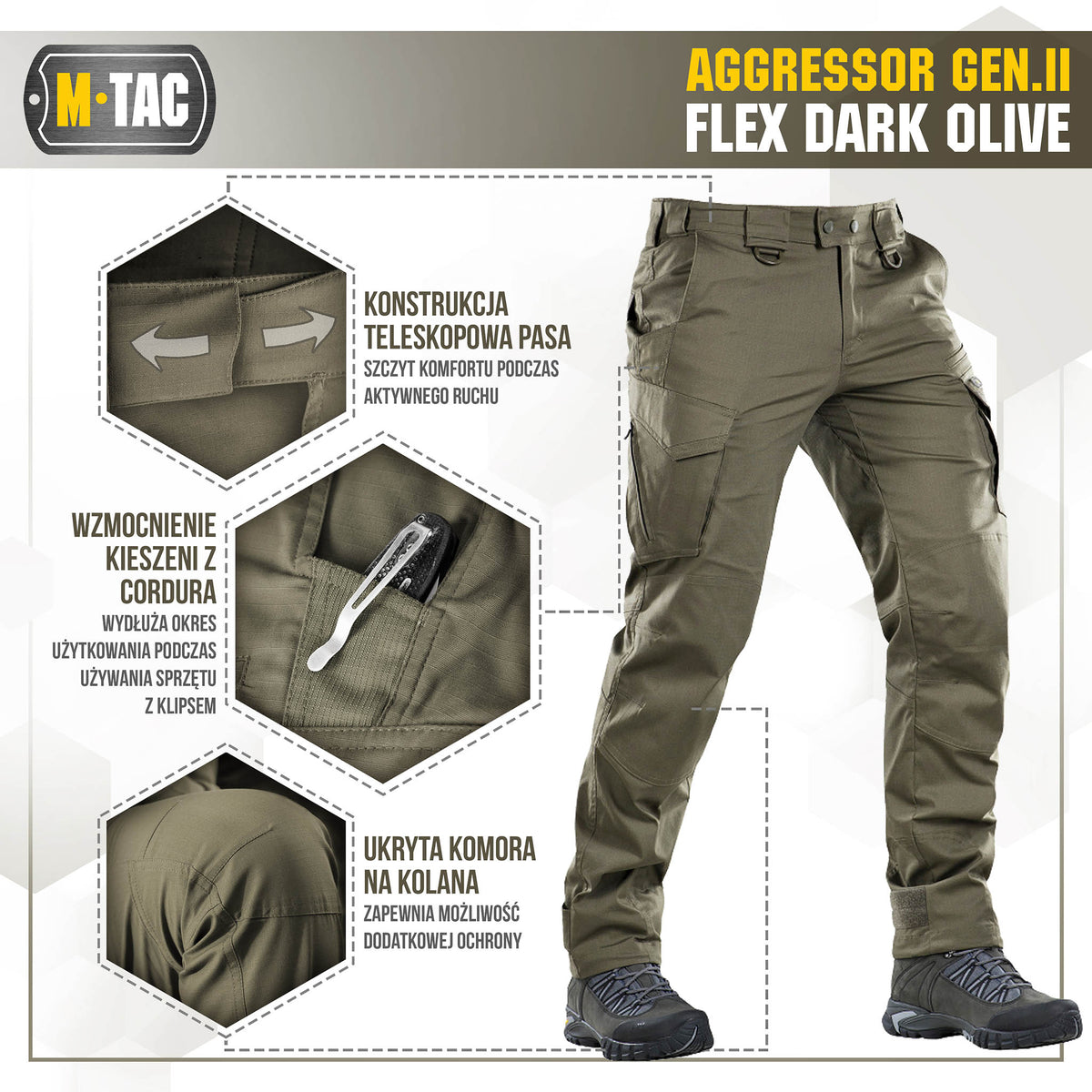 Tactical pants Aggressor Gen.II Flex