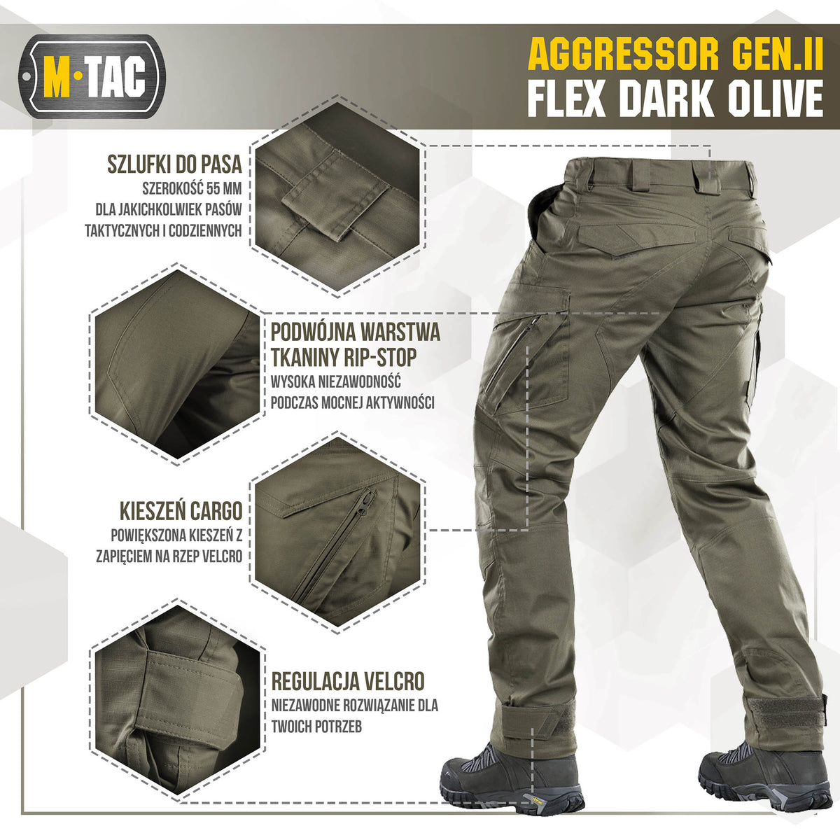 Tactical pants Aggressor Gen.II Flex