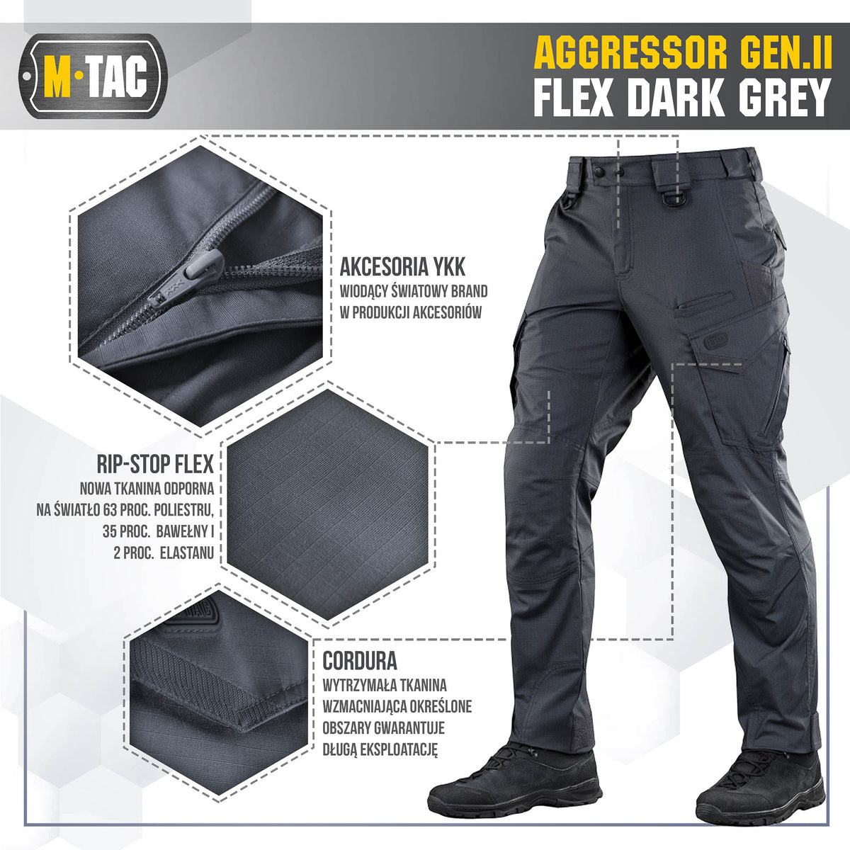 Tactical pants Aggressor Gen.II Flex