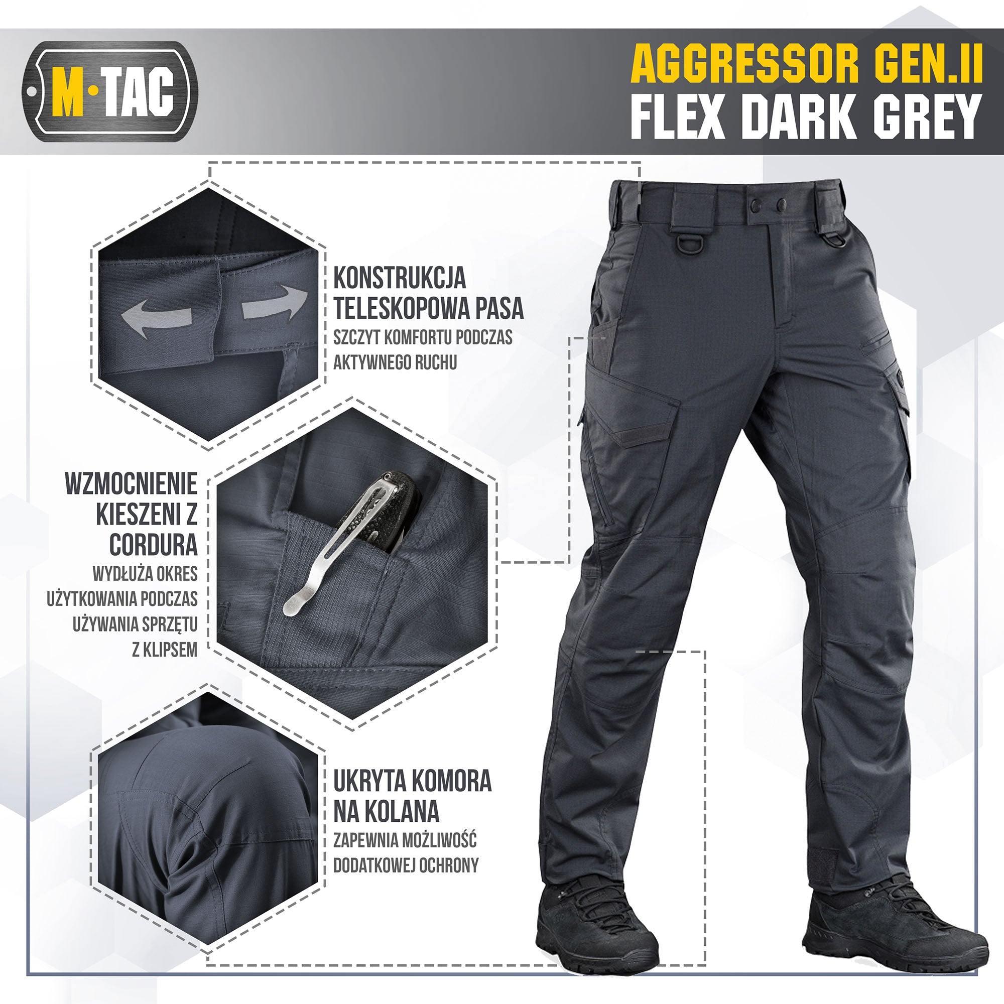 Tactical pants Aggressor Gen.II Flex