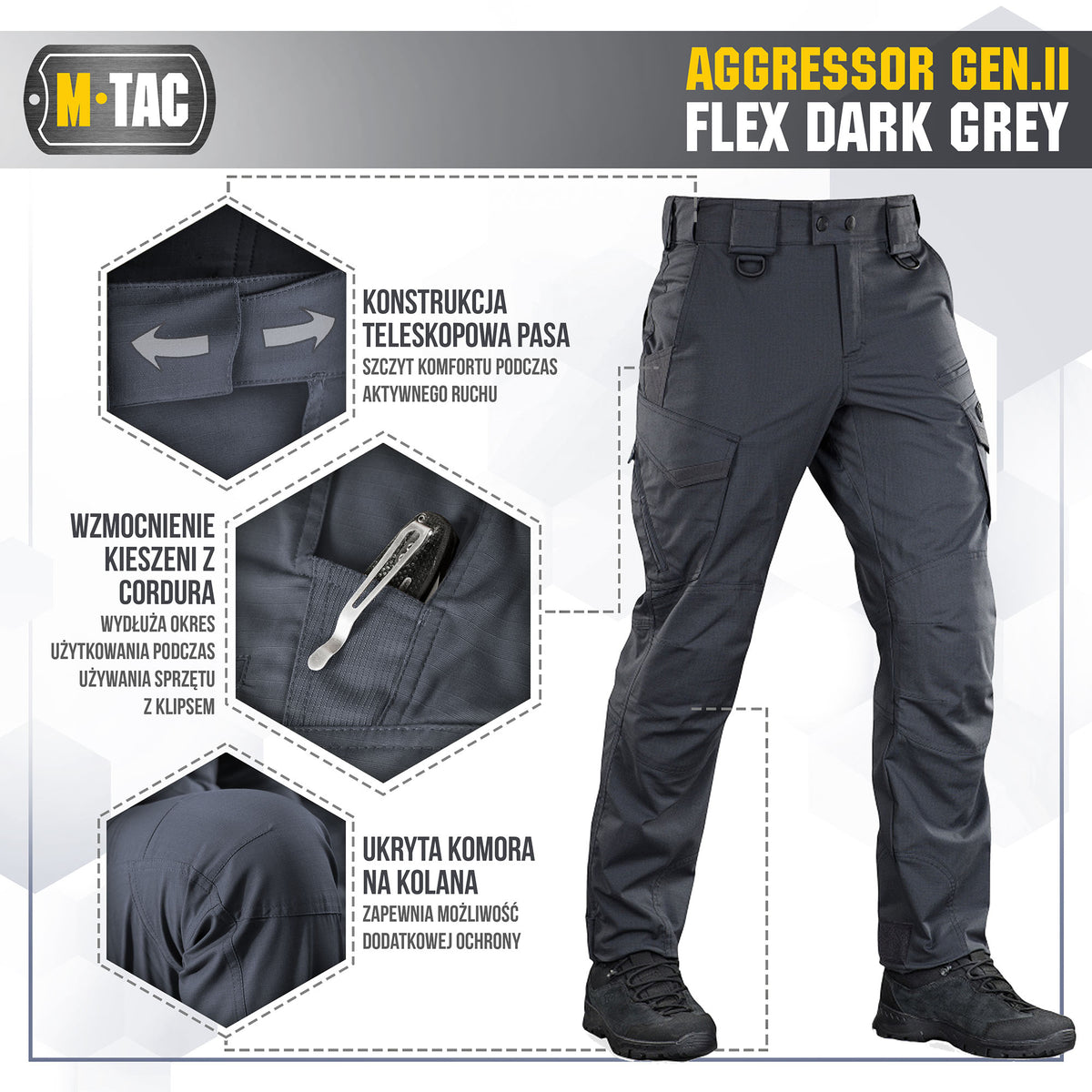 Tactical pants Aggressor Gen.II Flex