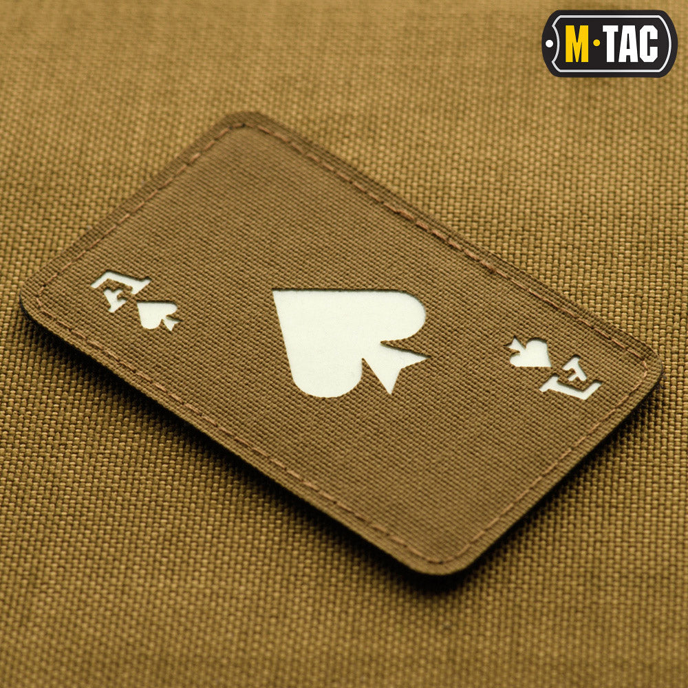 Patch Ace of Spades Laser Cut