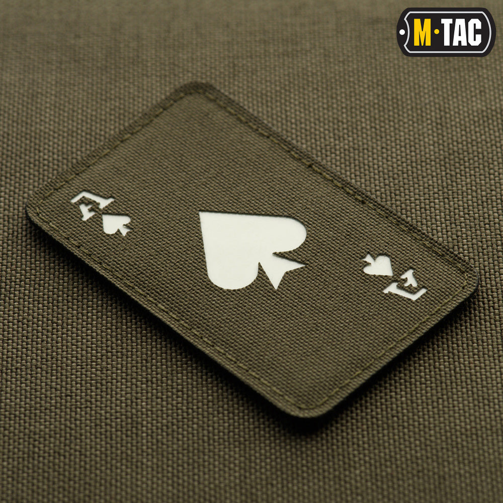 Patch Ace of Spades Laser Cut