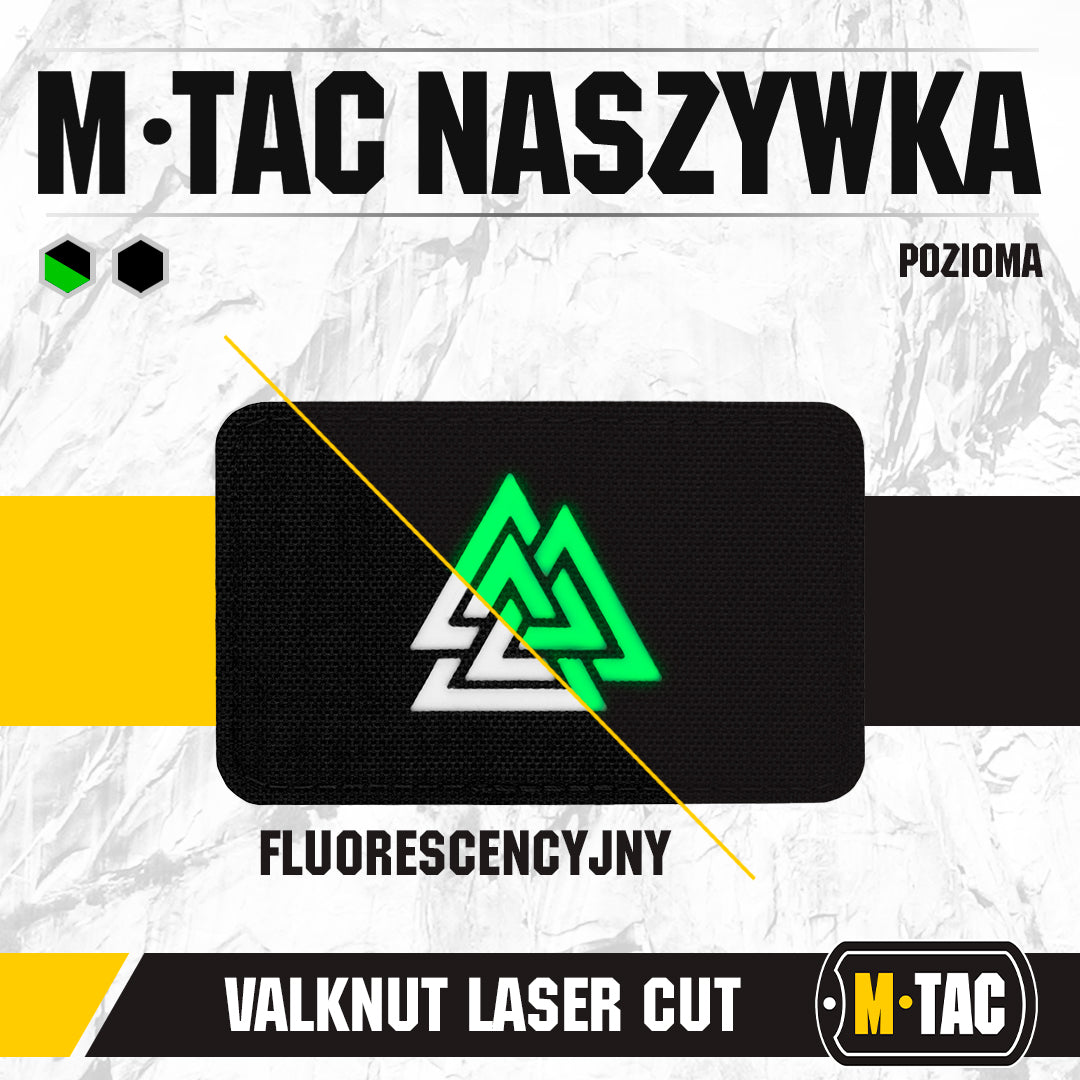 Patch Valknut horizontal Laser Cut