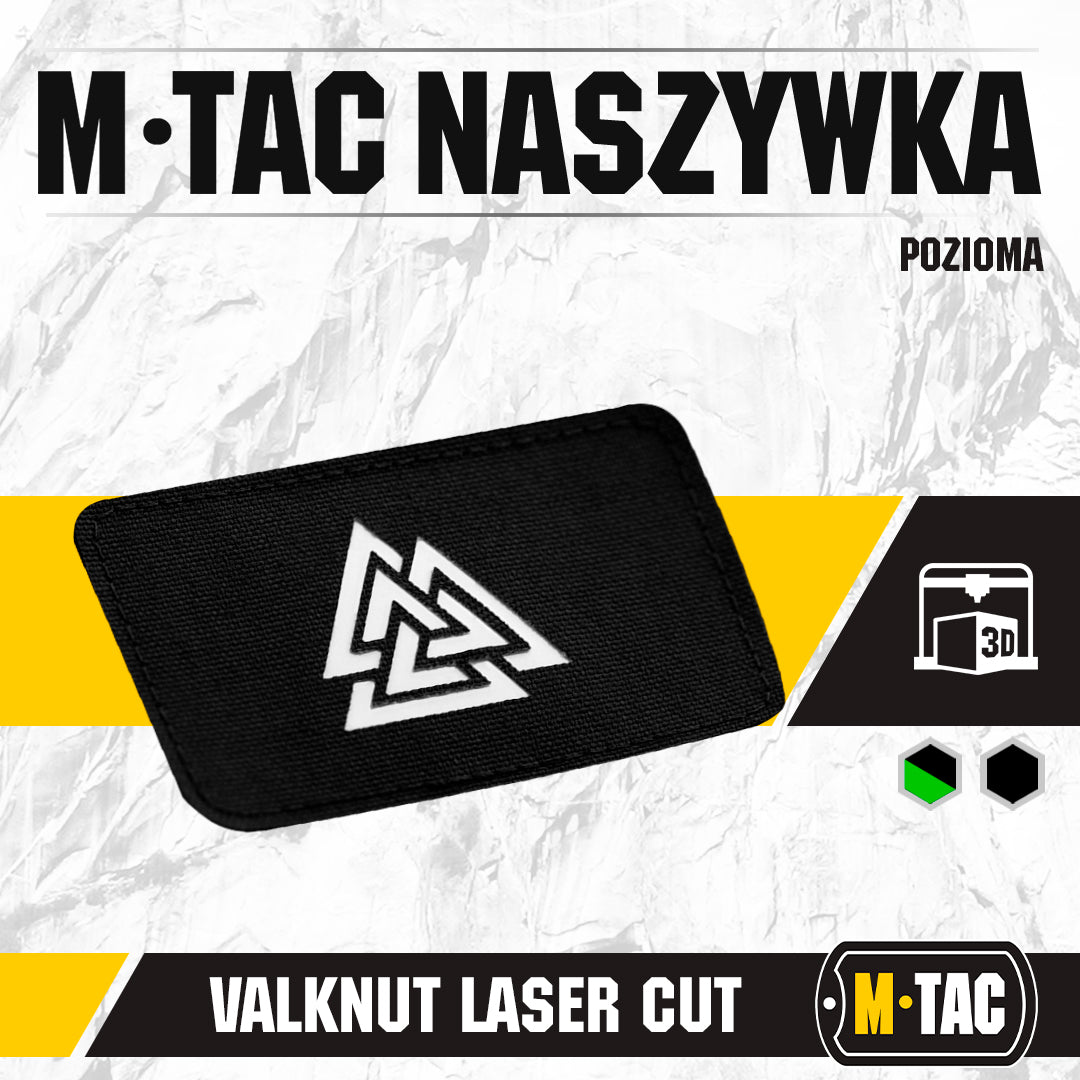 Patch Valknut horizontal Laser Cut