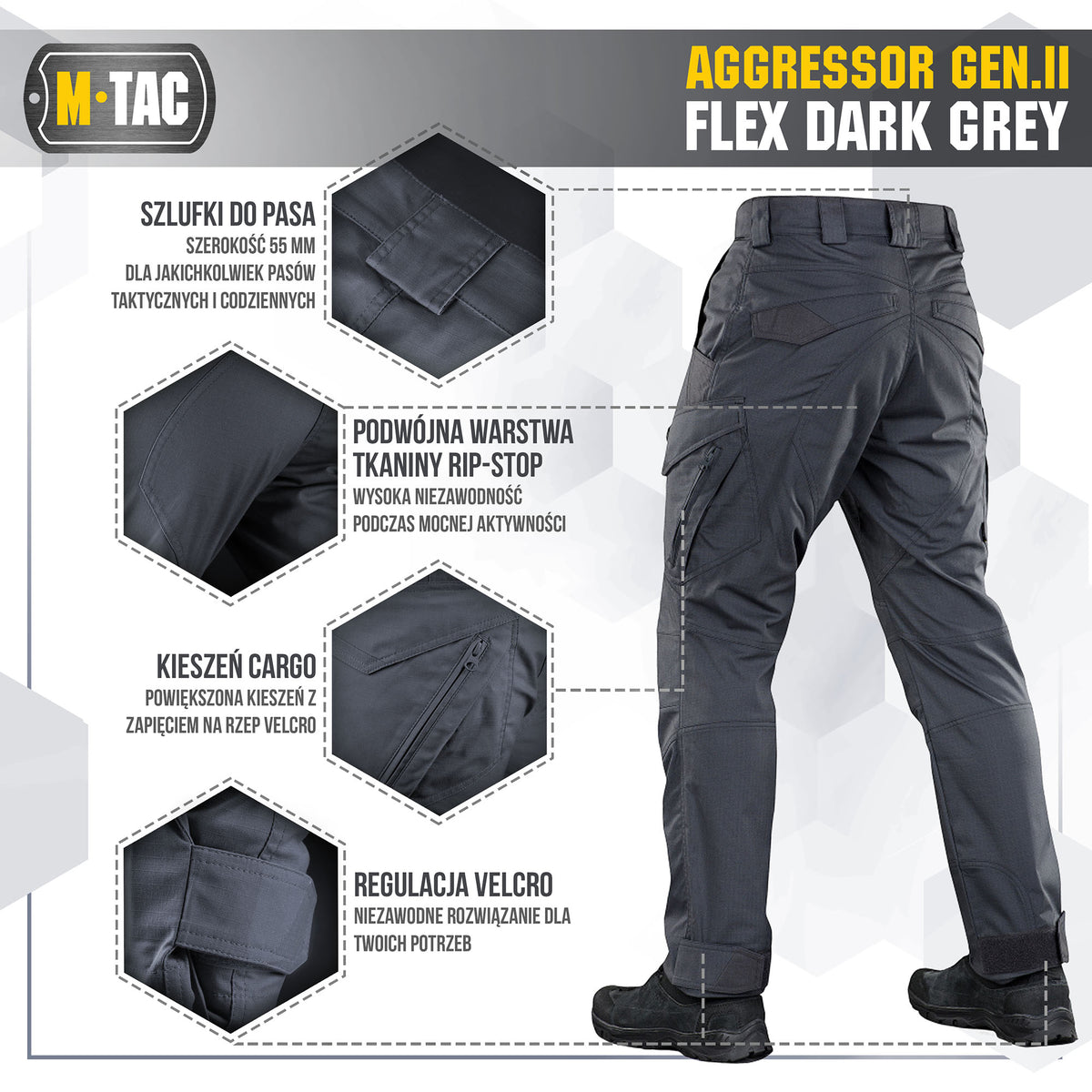 Tactical pants Aggressor Gen.II Flex