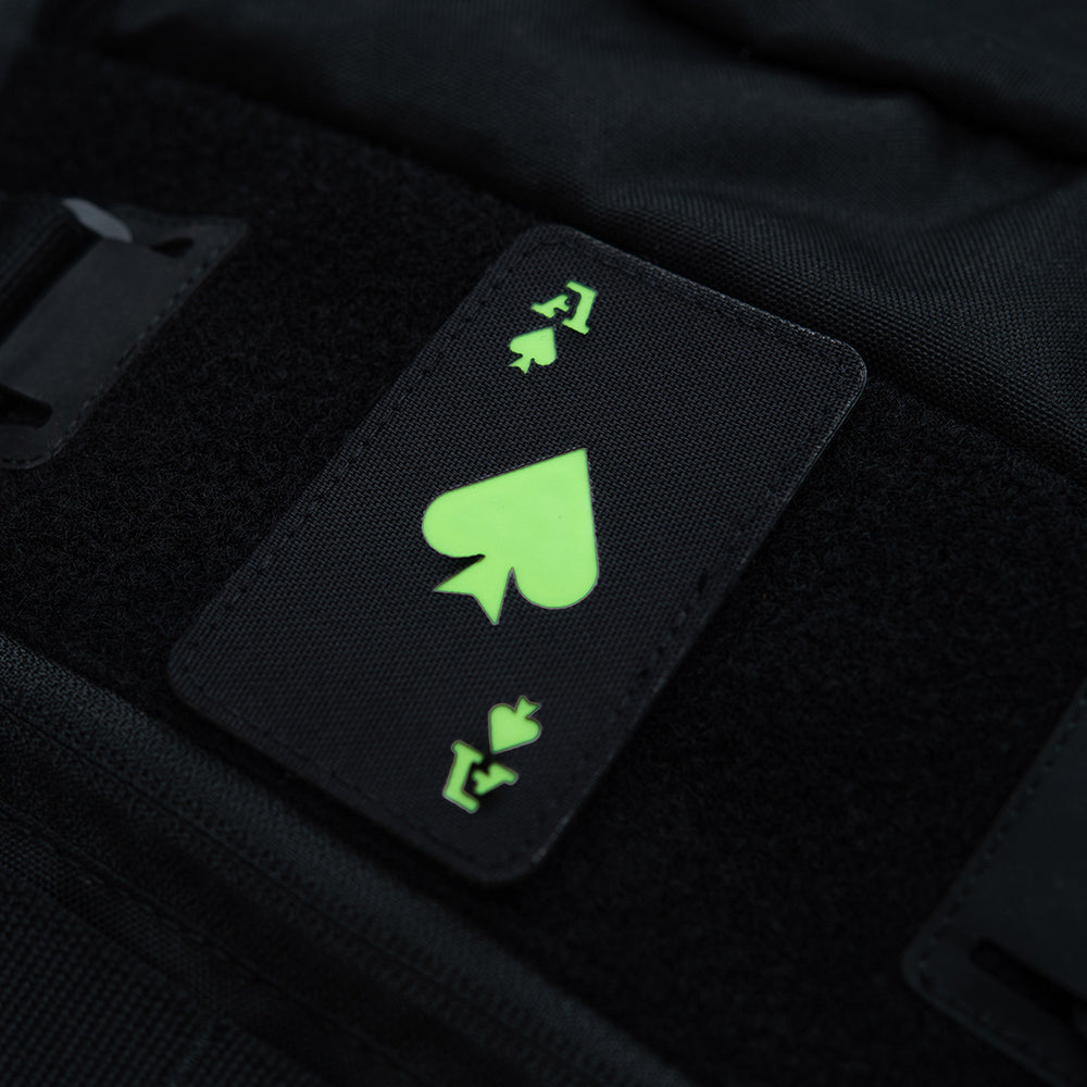Patch Ace of Spades Laser Cut