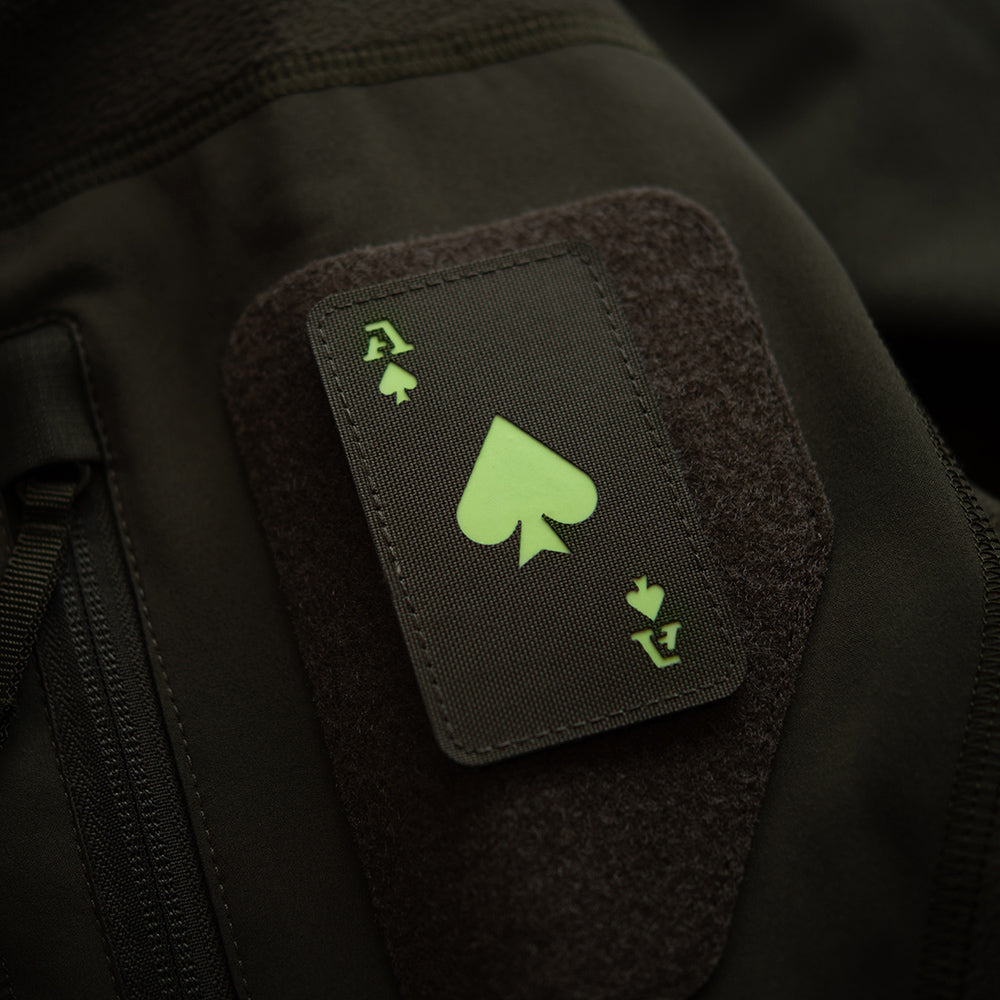 Patch Ace of Spades Laser Cut