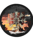 Patch Vegvisir/Drakkar Round (80mm)