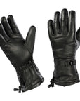 Gloves winter leather