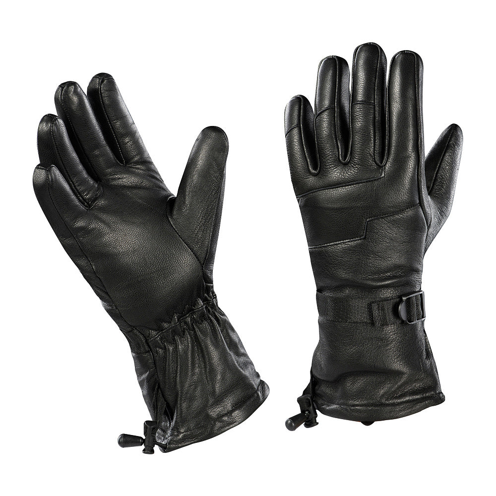 Gloves winter leather