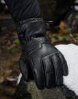 Gloves winter leather