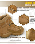 Tactical demi-season boots