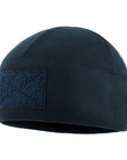 Fleece Tactical Watch Cap Beanie With Patch Panel (270g/m2)
