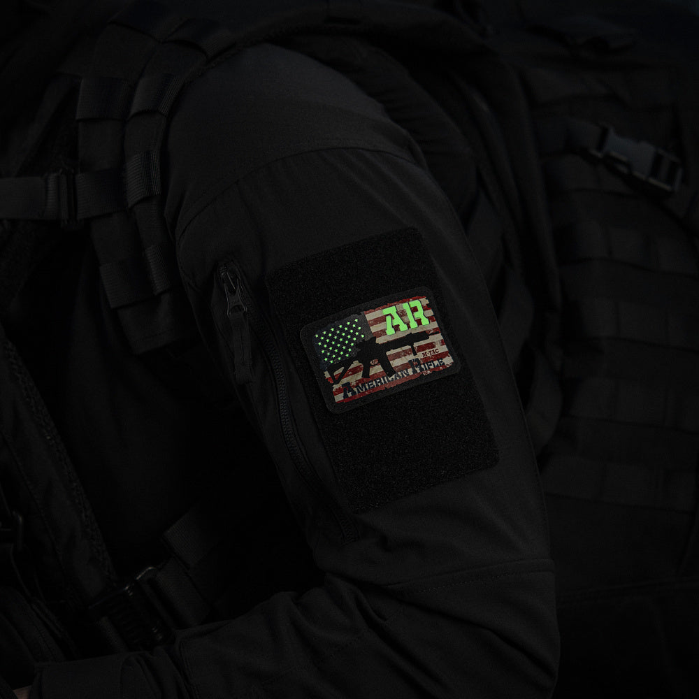 M-Tac patch AR-15 American Rifle (80x50 mm)