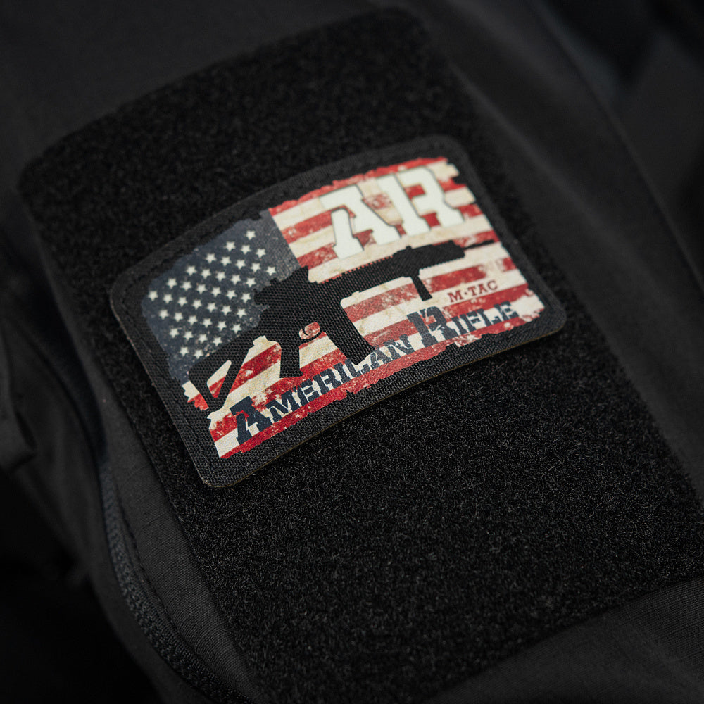 M-Tac patch AR-15 American Rifle (80x50 mm)