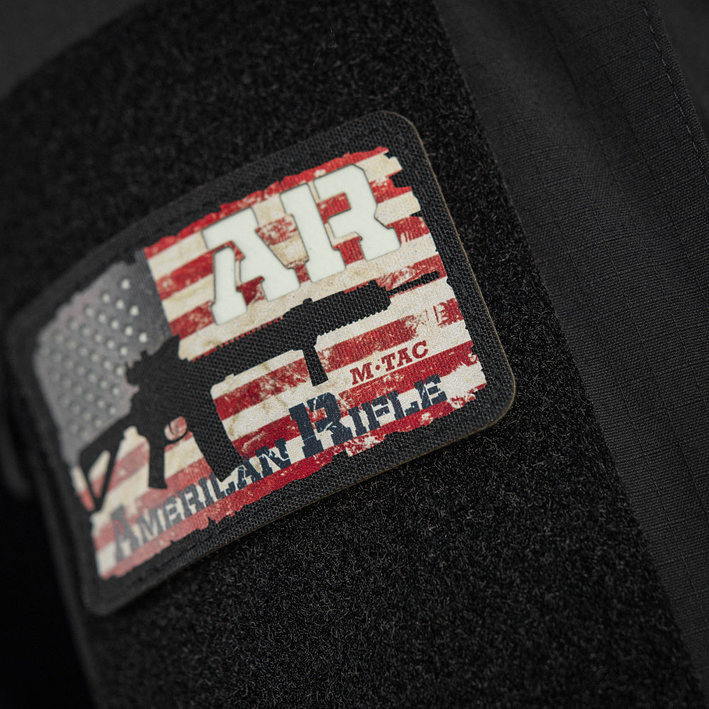 M-Tac patch AR-15 American Rifle (80x50 mm)
