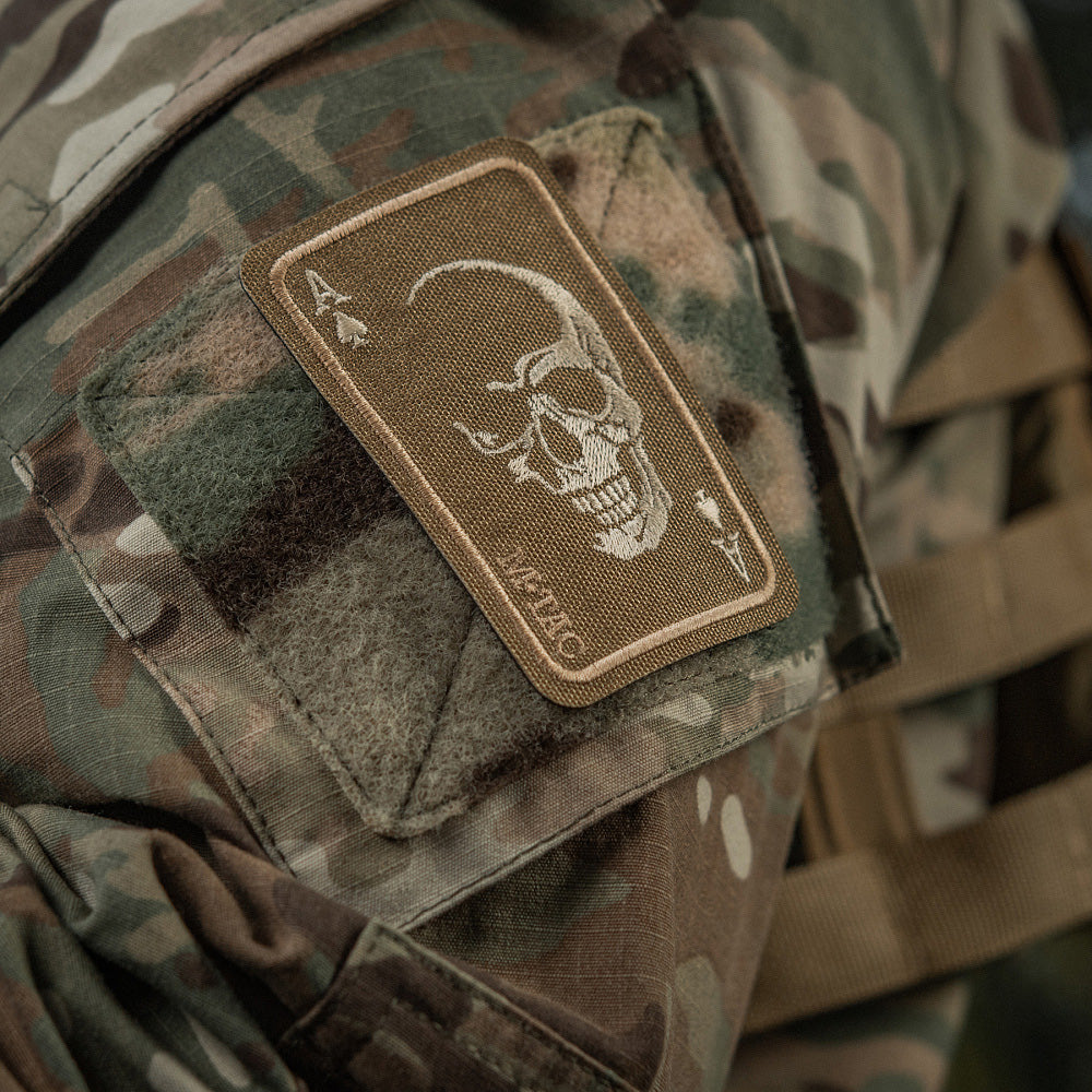 Patch Face of war (Embroidery)